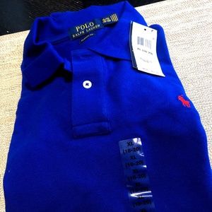 Royal Blue Polo By Ralph Lauren Boys Size XL 18-20